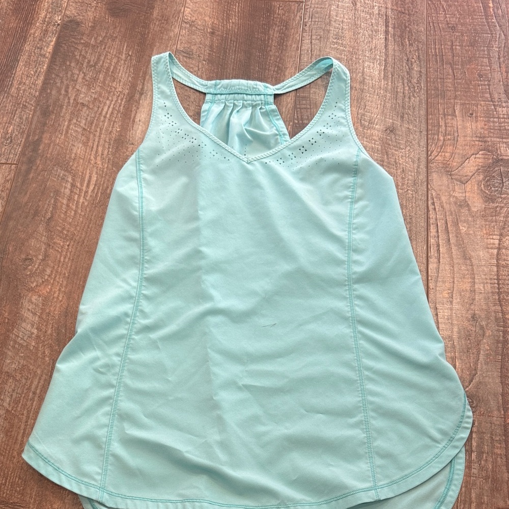 lululemon athletica Mint Aqua Racerback Tank